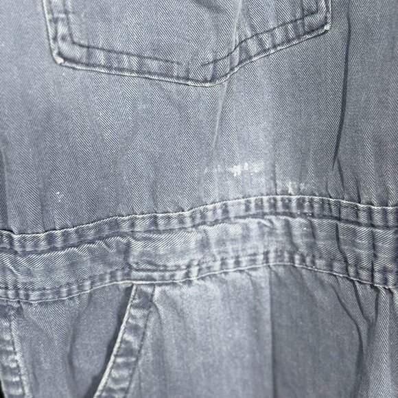 Vintage Universal Overall Stone Cutter Denim Coveralls XL Made In Mexico 90's - Picture 5 of 14